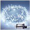 Candy88 LED String Lights, Outdoor, Waterproof, 500 Bulbs, 100m, 8 Light Patterns, Memory Function, Interior Lights, String Lights, Christmas