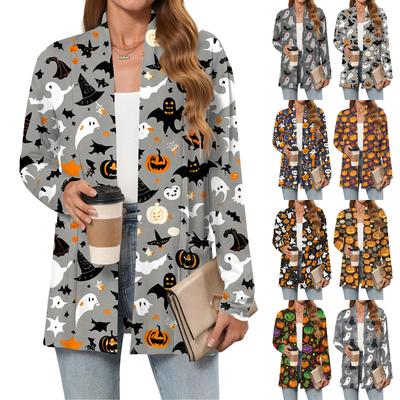 Женские легкие кардиганы с открытой передней частью, с длинными рукавами, повседневные, свободные, тонкие кардиганы с карманами