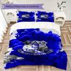 Everton FC Pattern Bedding uilt Set uilt Cover Pillowcase Home Decoration Birthday Gift (1 * duvet cover + 2 * pillowcase  without core)41