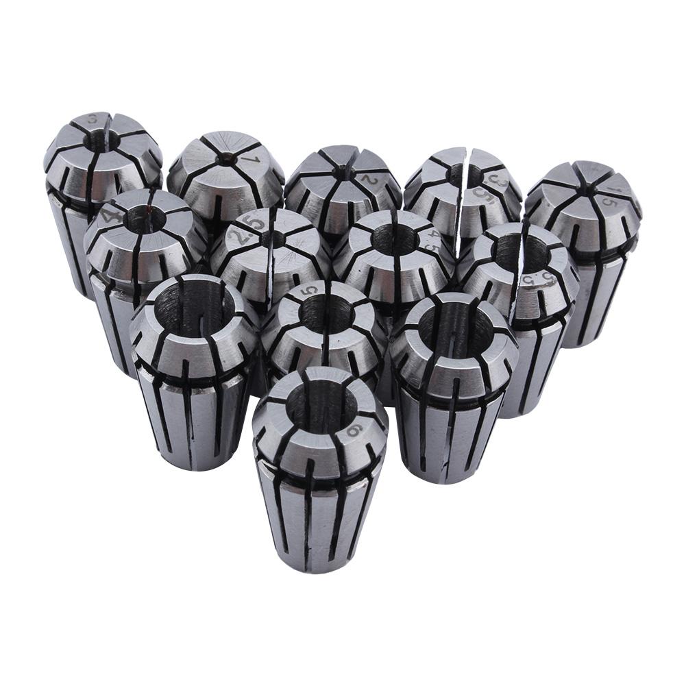 13PCS Set ER11 Collet Spring Collet Set CNC Milling Engraving Machine Tools