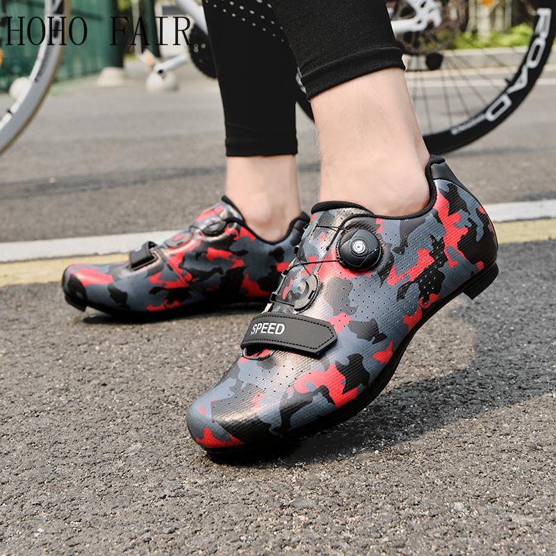 Новые велосипедные туфли, велосипедные туфли, резиновые велосипедные туфли с дорожным замком, мужская спортивная велосипедная обувь