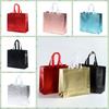 Reusable Non-woven Fabric Shopping Bag Solid Color Shopping Pouch  Birthday Party