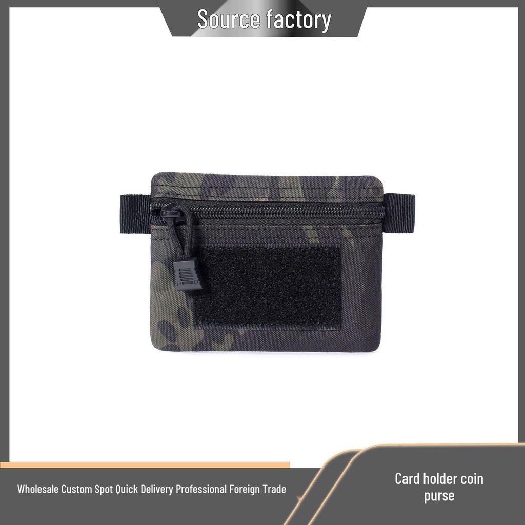 Outdoor EDC Fanny Pack: Wallet, Card & ID Holder, Clutch & Coin Purse Organizer