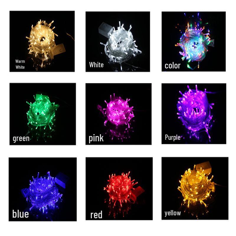 Waterproof LED Star String Lights for Christmas, New Year, Wedding & Outdoor Festivals