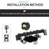 1pair Clipless to Platform Pedal Adapter Converts Shimano SPD to Flat Pedals Dual Sided Bike Accessory 6