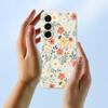 For Samsung Galaxy A17 5G Case Flower Garden Pattern Printing Straight Edge TPU Phone Back Cover