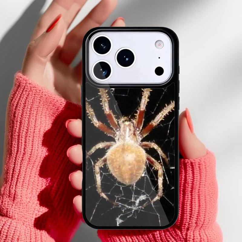 Чехол для телефона 'Паук Паутина' для iPhone 17 Air 16e 15 14 13 Pro Max Задняя крышка для 12 11 Pro Coque
