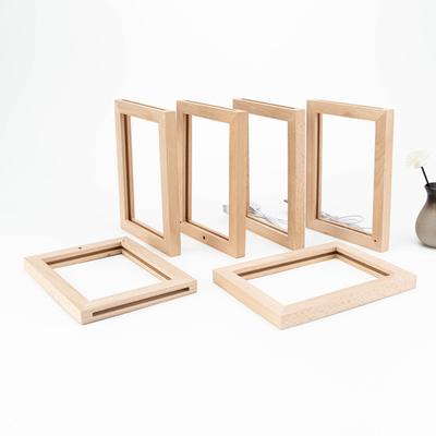 Светящаяся фоторамка Yousheng Светодиодная светящаяся подставка для фотографий Деревянная фоторамка с подсветкой Настольная лампа для декора дома, спальни, гостиной