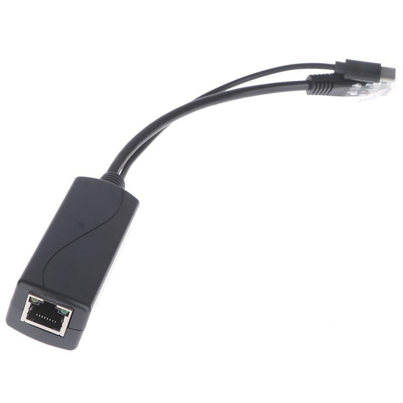 Type-C Poe Splitter Usb 48V To 5V Power Over Ethernet 802.3Af For Raspberry