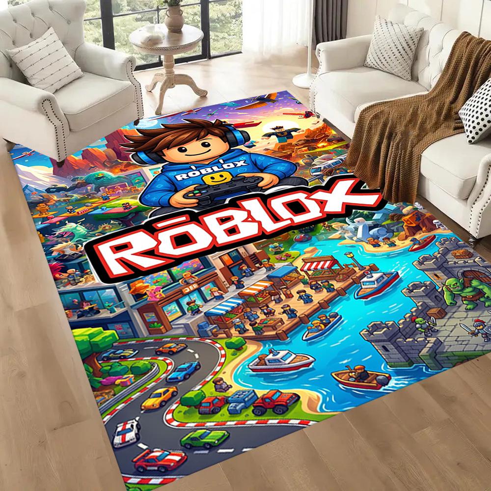 Roblox 473 Carpet Suitable for Playrooms Foyer Hallway Living Rooms Antislip Carpet Anime Office Decor Spiritual Gift