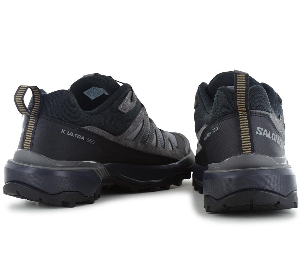 SALOMON X ULTRA 360 Кожаные - GORE-TEX - Мужские походные ботинки Треккинговые ботинки Серые 475714 ОРИГИНАЛ