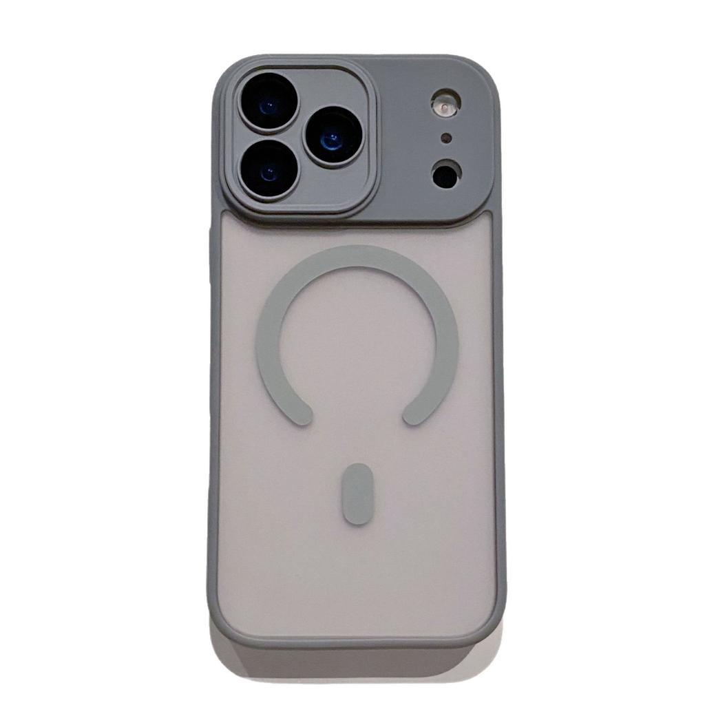 Применимо к iPhone11promax матовая кожаная магнитная присоска чехол для мобильного телефона Apple 11 с пленкой для линз всесторонний защитный чехол