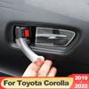 Нержавеющая сталь, автомобильный Стайлинг, внутренние дверные ручки, накладки на чашу, аксессуары для Toyota Corolla 2022 E210 12th