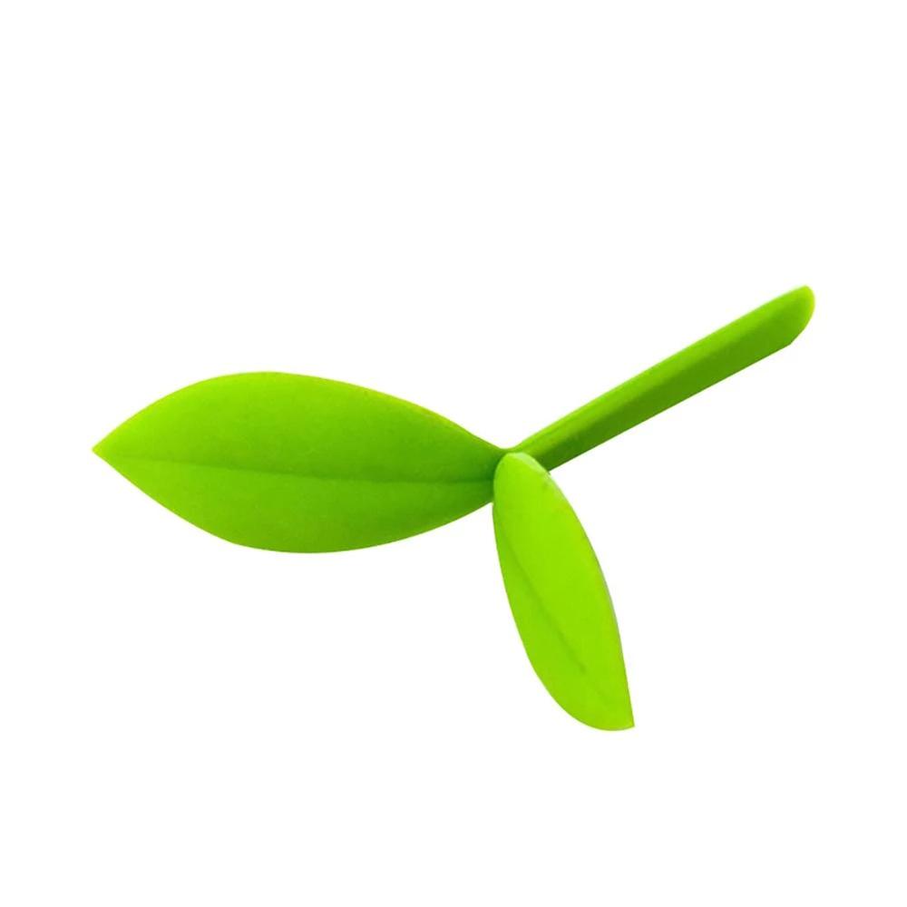 Stationery Silicone Sprout Bookmark Grass Buds Bookmark Little Grass Bud Little Leaves Bookmark