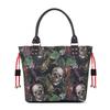 JIEROTYX Skull Bag Handbag Purse for Women Fashion Casual Tote Luxury Shoulder Messenger Bolsa Goth Female Top-handle Bags