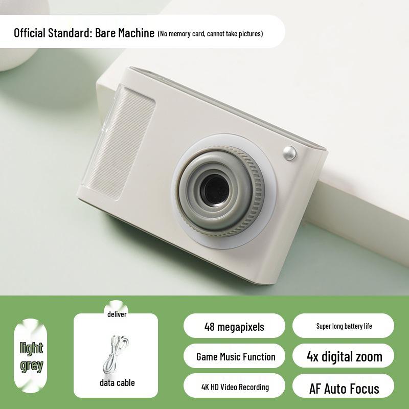 Campus Student HD Retro Dual-Lens Portable Travel Camera