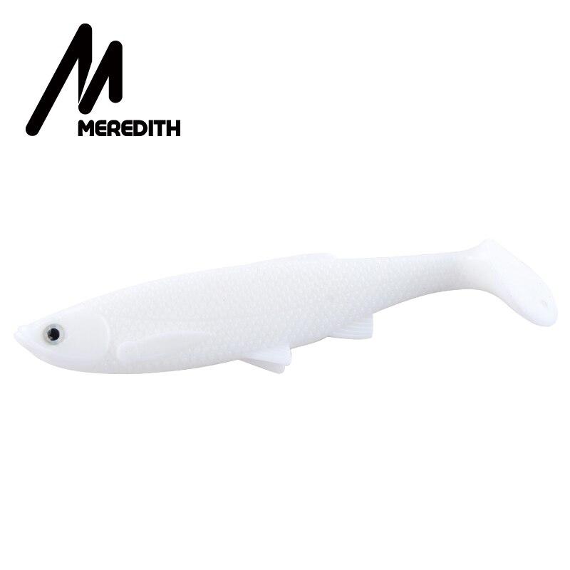 MEREDITH Мягкая приманка Bleak с лопастью 120мм 14.5г 4шт 3D Глаз Реальная Чешуя Щука Окунь JX64
