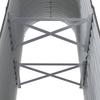 Raised Garden Bed Galvanized Steel 114 x 40 x 68 cm Anthracite Gray