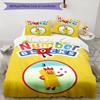 3pcs Numberblocks1 pattern bedding set duvet cover set includes duvet cover &pillowcases, perfect all season bedroom decoration & gift
