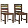 VidaXL 2x Dining Chairs Dinner Chairs Meal Chairs Kitchen Furniture Kitchen Seats Home Interior 326179