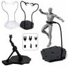 Replaceable Connectors Action Figure Stand Adjustable Arm Model Support Stand  Model Display