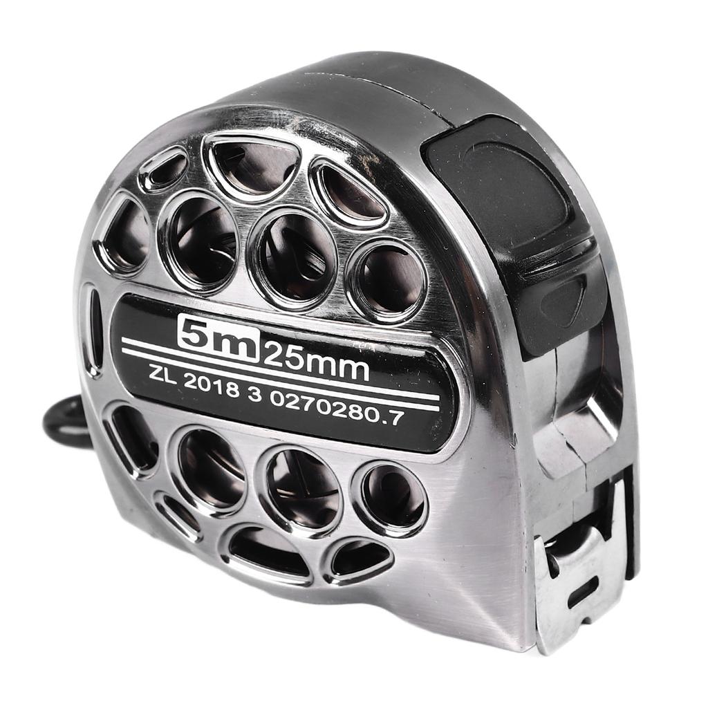 Stainless Steel Measuring Tape Hollow Design Double Sided Scale Retractable Metric Ruler for