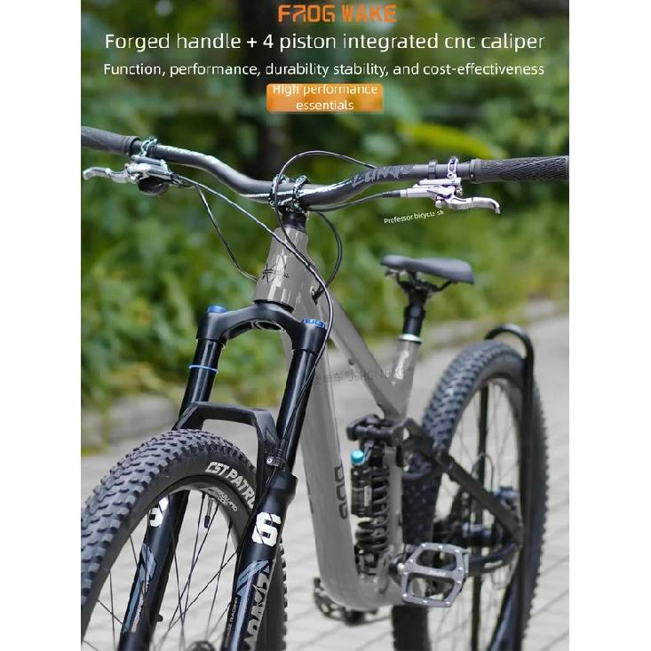 FROG WAKE FW900 Гидравлический дисковый тормоз для MTB, 4 поршня, 950/1650 мм, передний и задний, подходит для shimano surron MAGURA, Комплект тормозов для велосипеда