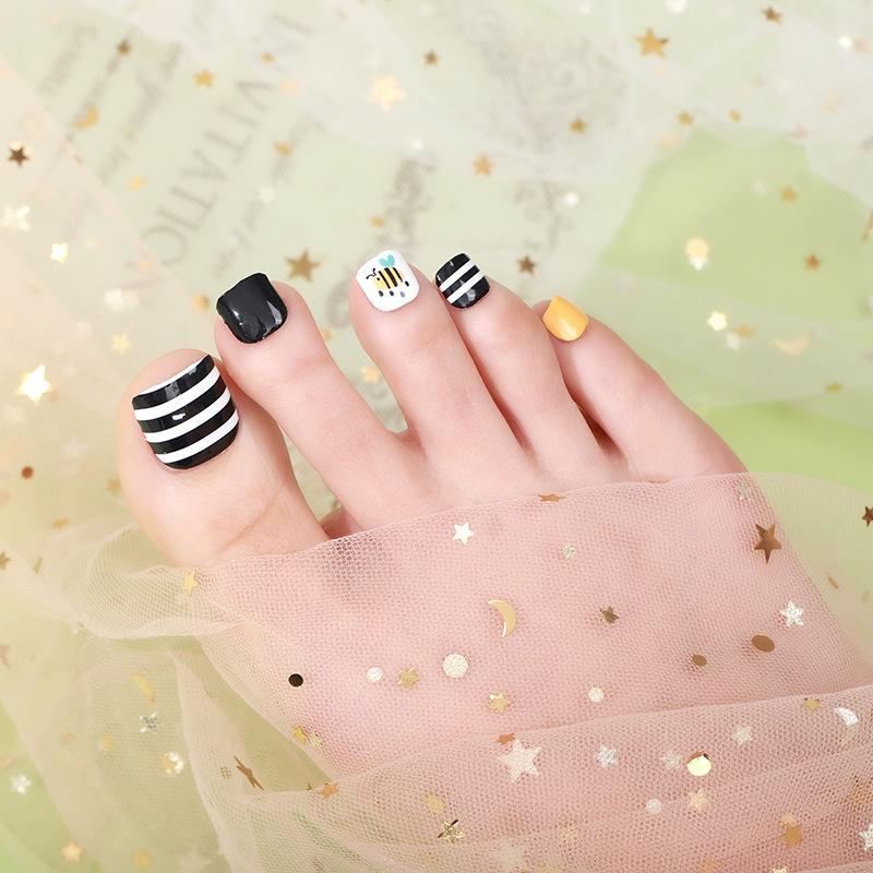 Летняя новая наклейка для ногтей, милая наклейка для ногтей на ногах, водонепроницаемая прочная наклейка для ногтей, декоративная женская
