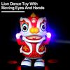 Electric Swing Dancing Robot Chinese Style Fun Music Retro Design Light Effect Vivid Dance Toy for Kids