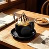 Heat Insulation Weight Lifting Ice Cream Cup Stand Gym Themed Frozen Dessert Sleeve  Beach