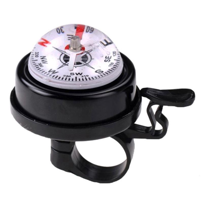 Aluminum Alloy Bicycle  Compass Horn Bike Bell Cycling Accessories
