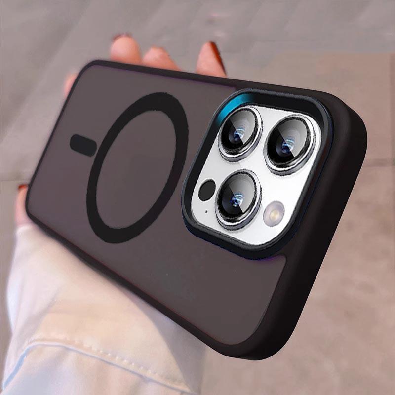 Совместимый чехол для телефона для Samsung S20FE, S22PLUS, S23ULTRA, S23 и S24: Прозрачный, Магнитный, Ударопрочный, с отделкой Soft-touch.