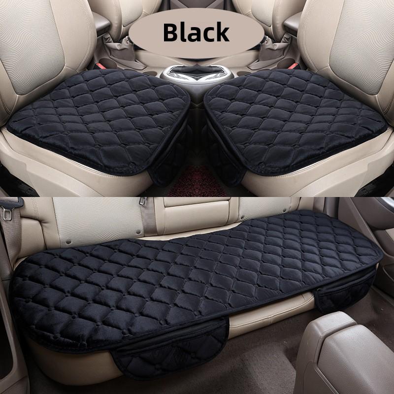 Auto Warm Car Cushion Three-piece Set Car Seat Cushion Three-piece Seat Cushion