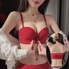 FallSweet Push Up Strapless Bra Women Front Closure Bras Sexy Underwear Wireless Brassiere Add Cup Bra Ladies Lingerie