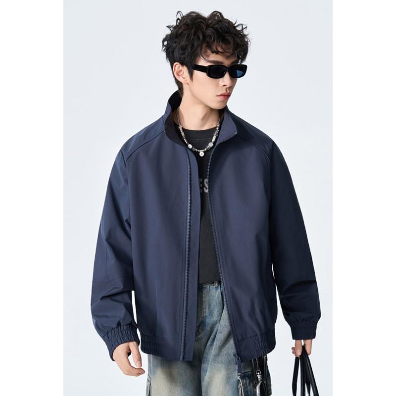 Mens Oversized Thick Fleece-Lined Cotton Puffer Jacket 2026 Loose Fit Stand Collar Zipper Coat M-5XL