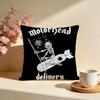 Stylish MMotorheadsful Cushion Cover Stylish Washable Pillow Cover Ideal for Couch Bedroom Car Decoration