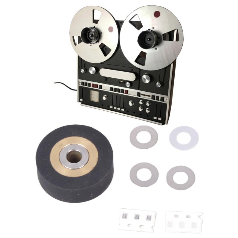 Pinch Roller Metal Wheels Hole Precisely Reamed for Revox B77 A700 PR99 C270 C274 for Studer A67 B67 A807 A810 Speaker