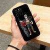 Anime Cool A-Asta  Phone Case For iPhone 17,16,15,14,13,12,11 Plus,Pro Max,XS,Soft Silicone Black Cover