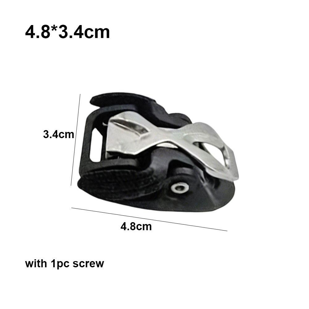 Zinc Alloy Zip Ties Buckle Fine-tuning Reusable Grip Lock Roller Skating Shoes Fastening