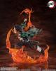TAMASHII NATIONS Figuarts ZERO Demon Slayer: Клинок рассекающий демонов Тандзиро Камадо Рэнгоку Цуба вер. Приблизительно 195 мм ПВХ и АБС и ПК Предварительно окрашенный