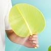 Artificial Cattail Leaf Fan Plastic Hand Shake Fan Chinese Vintage Banana Leaf Shape Summer Cooling Fan for