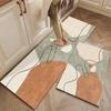 Waterproof PVC Floor Mat for Home Decor, Non-Slip Carpet, Living Room Rug, Big Size, Entrance Doormat, Luxury, Kitchen