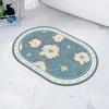 Diatom Mud Bathroom Non-slip Mat, Bathroom Water-absorbing Quick-drying Toilet, Bathroom Entry Door Mat, Household Foot Mat