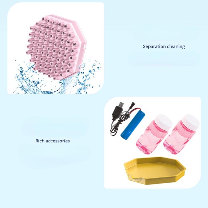 Детская красочная машина для пузырей «Базука» с 69 отверстиями, супер мульти-пузыри, детские уличные игрушки