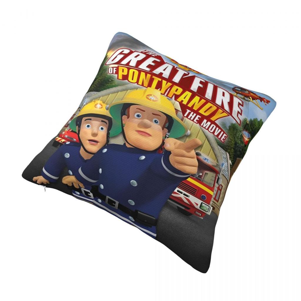 Y2K Living Room Fireman Samdecoration Pillowcases Merch Pillow Covers Zipper Multi-Size