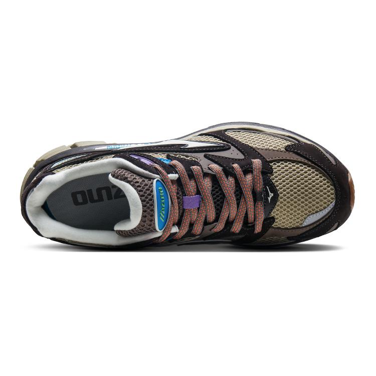 Mizuno LG Premium Retro Trend Non-Slip Wear-Resistant Low-Top Running Shoes Unisex Sneaker Brown D1GH241103