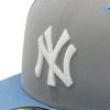 New Era 59FIFTY Cap MLB New York Yankees NY Blue ONSPOTZ Exclusive and 5950 Straight Fit Flat Visor Style Hat Popular Size Stickers Available in Large