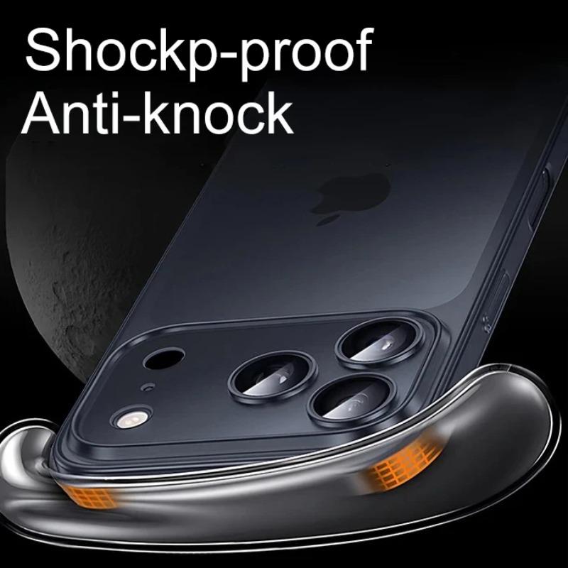 Роскошный Ультратонкий Жесткий Матовый PP Чехол 0.3MM для iPhone 17 Air 16 15 14 Plus 13 12 11 17 Pro Max Прозрачный Ударопрочный Тонкий Чехол