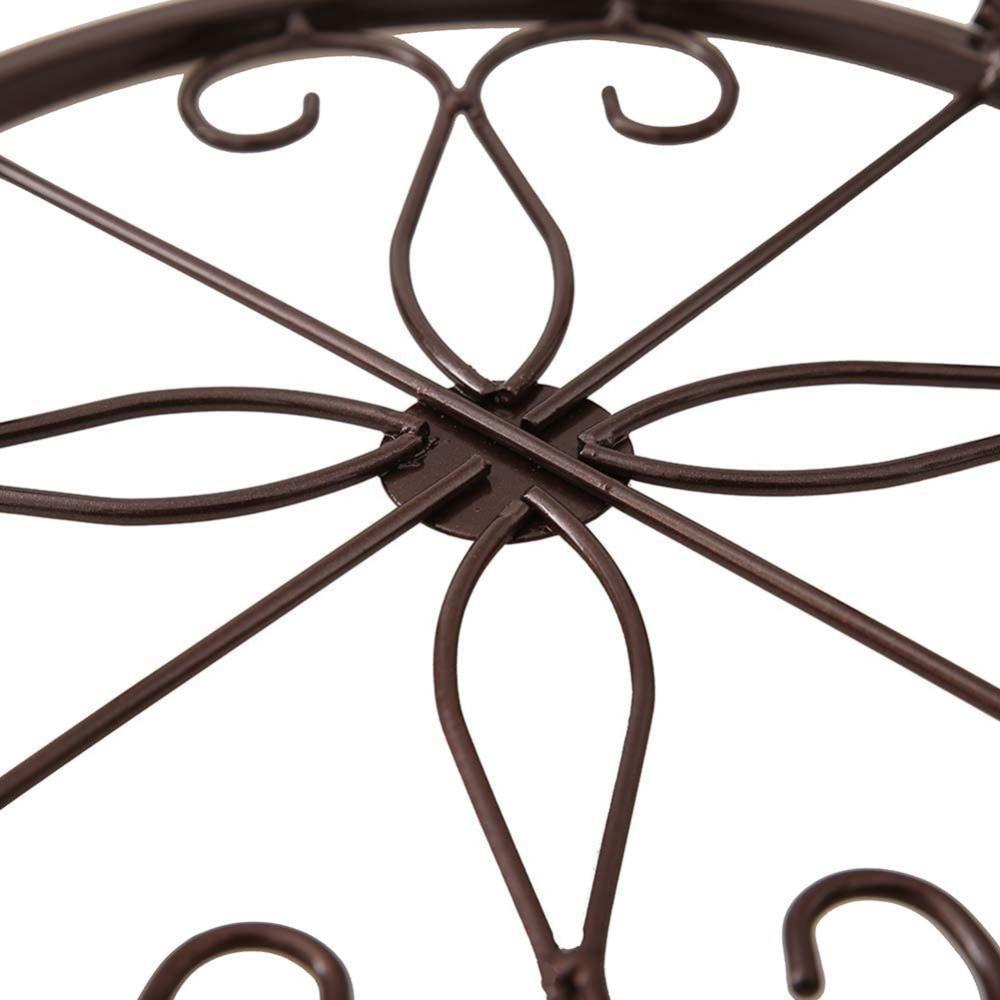 Подставка для растений в горшке из кованого железа, сверхмощный держатель цветочного горшка