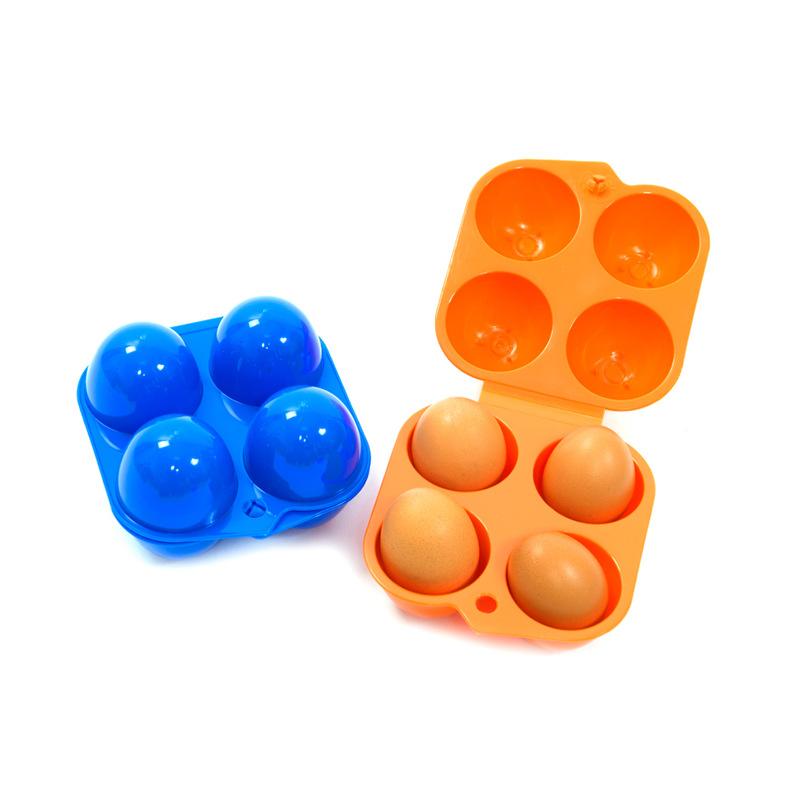 6 ячеек Портативный контейнер для хранения яиц Пластиковый держатель для яиц Для кемпинга на открытом воздухе Пикника Ящик для яиц Кейс Кухонный органайзер